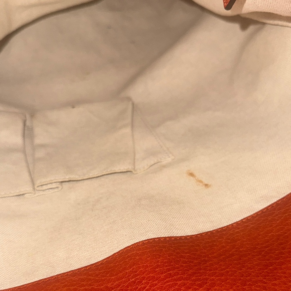 Gucci Women's Brown /Orange and Cream Laidback Crafty Tote Bag - Picture 6 of 8